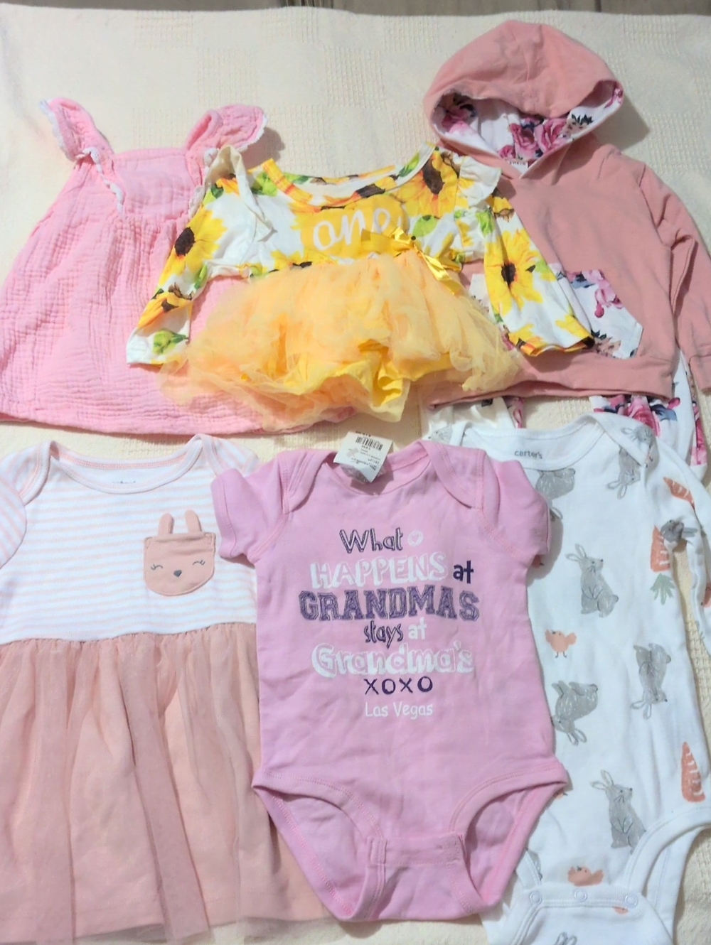 Assorted Baby Girl Clothes Size 12 Months